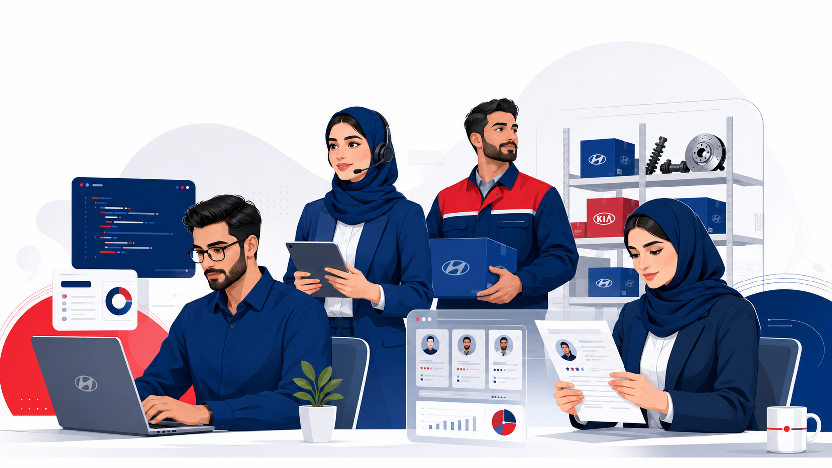 تيم‌هاي کاري یادا