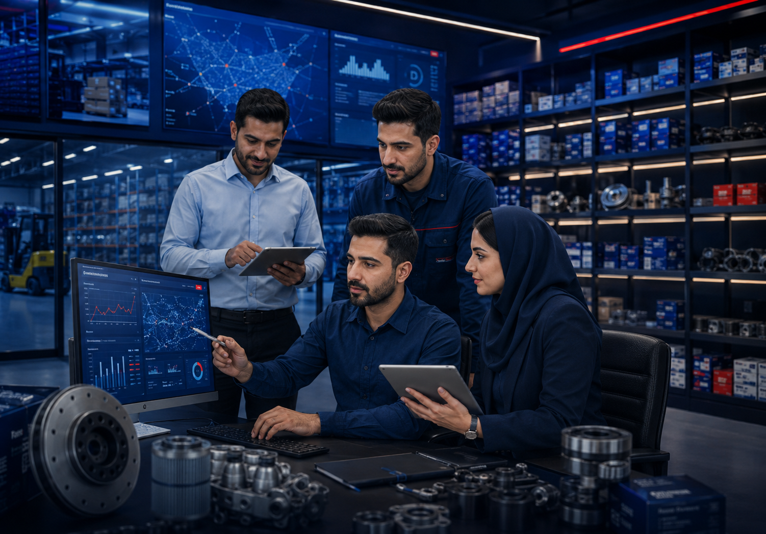 An Image of یدک شاپ Workspace 9