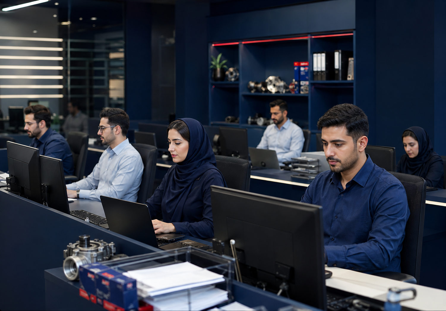 فضای کاری تیم یادا